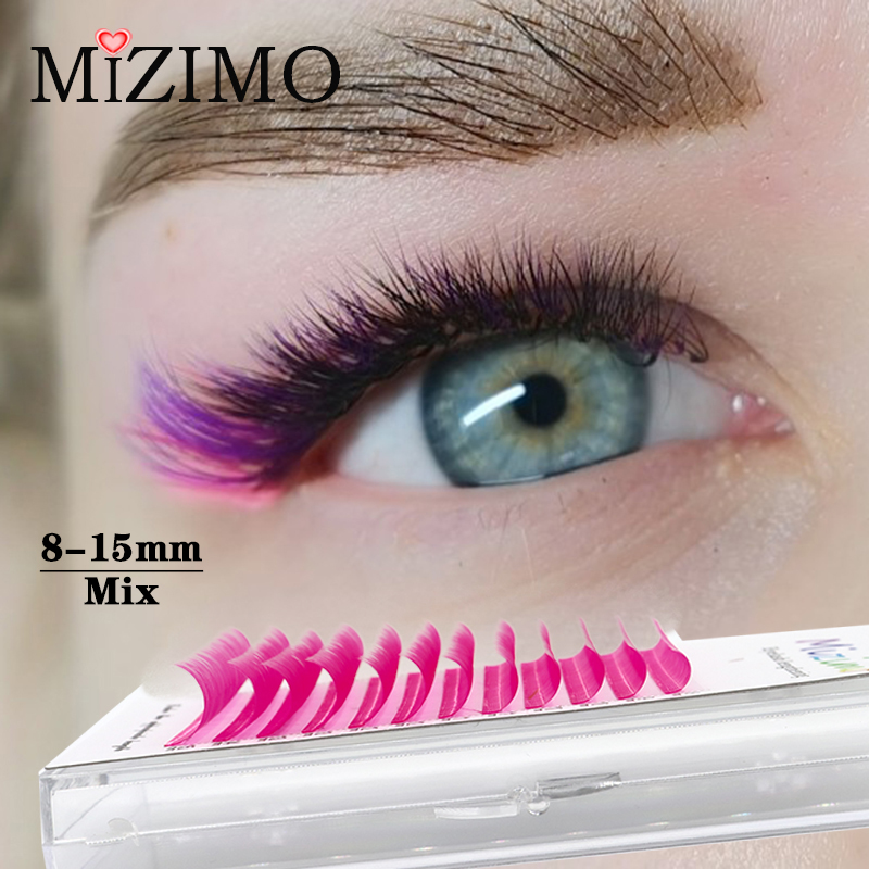 Beauty Flower Makeup - Rose Kleur 8-15 Lengte Gemengd Met