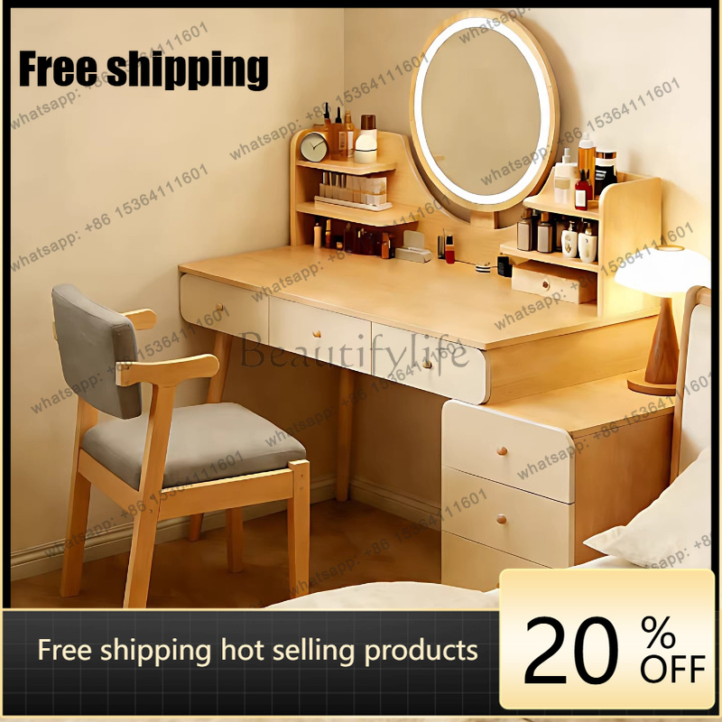 Beauty Without Makeup - LJY Europese vintage kaptafel cosmetica opslag