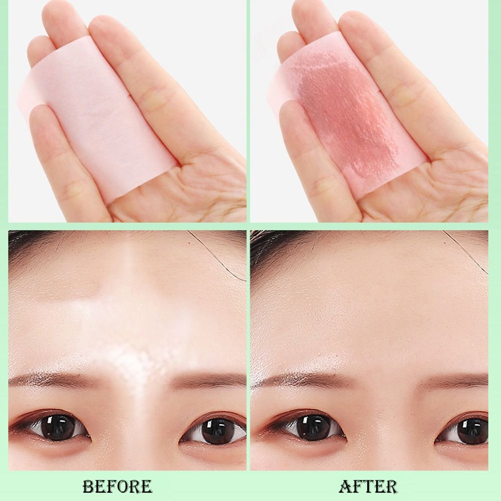 Kiss Beauty Makeup Remover - 100 Stuks Olie Verwijderen Gezichtsolie Vloeipapier