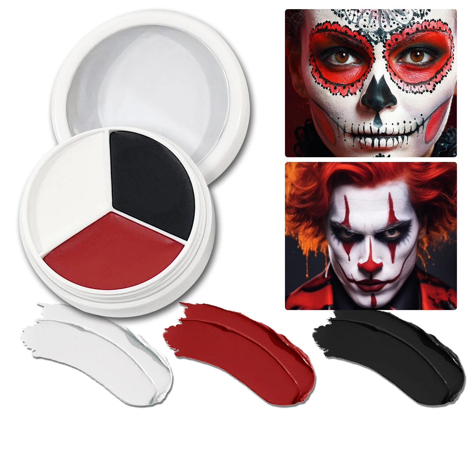 Beauty Makeup Pictures - Halloween make-up palet gezicht body paint