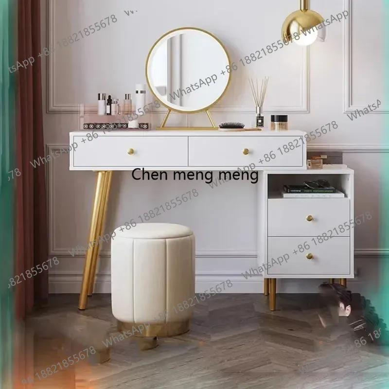 Beauty Without Makeup - Opbergspiegel Opbergtafel Wit Beauty Europa Make-up
