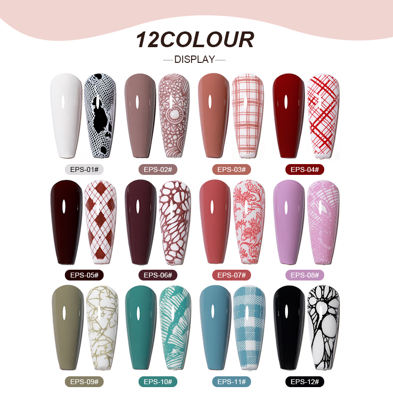 Nagel Stempelen Gel Polish Set - Nail Art Stamping Kit recensie en prijs