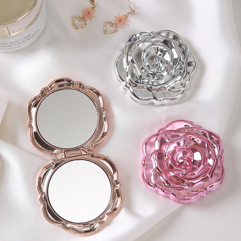 Draagbare Mini Spiegel Retro R - Beauty Flower Makeup recensie en prijs