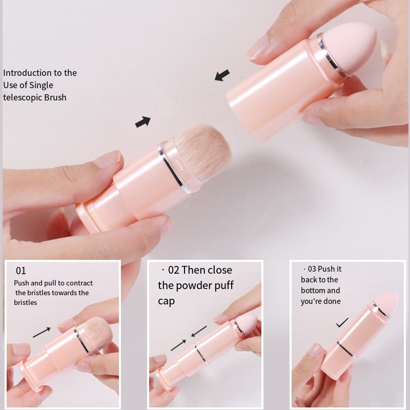 8-in-1 intrekbare make-upborst - Beauty Makeup Tools Set recensie en prijs