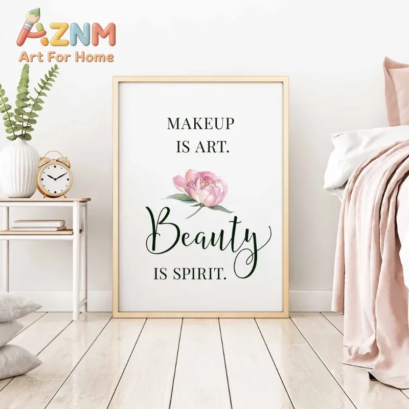 Make-up Quotes Poster Wimper W - Beauty Of Makeup Quotes recensie en prijs