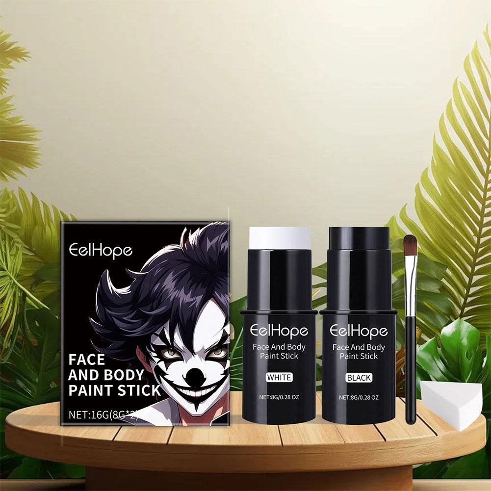 1 STKS Zwart-wit Gezicht Body  - Beauty Makeup Pictures recensie en prijs