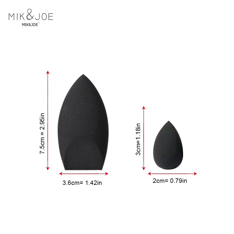 2 stuks Black Beauty Sponge Eg - Beauty Blender In Makeup recensie en prijs