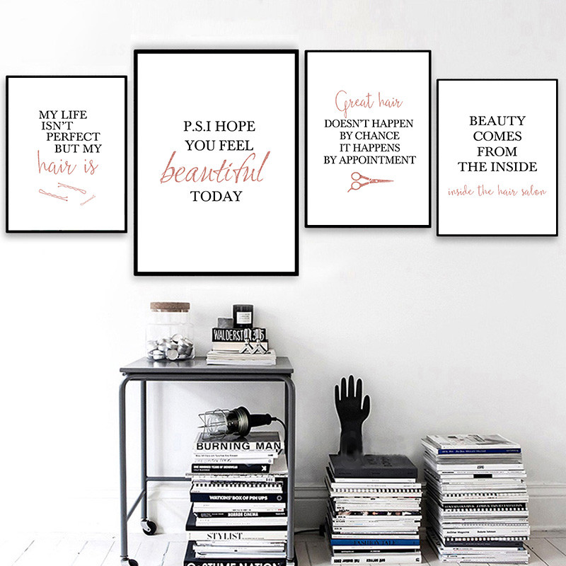 kapperszaak citaat kunst poste - Beauty Of Makeup Quotes recensie en prijs