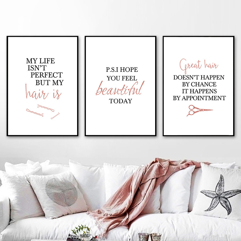 kapperszaak citaat kunst poste - Beauty Of Makeup Quotes recensie en prijs