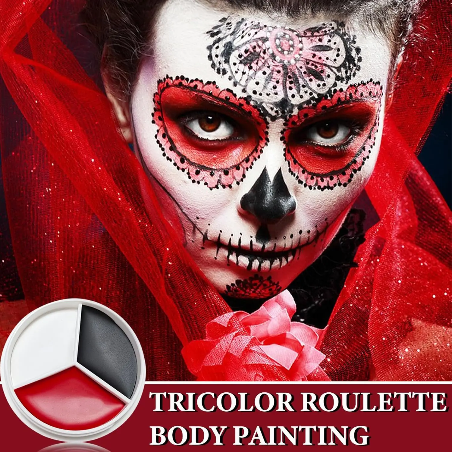 Halloween make-up palet gezich - Beauty Makeup Pictures recensie en prijs