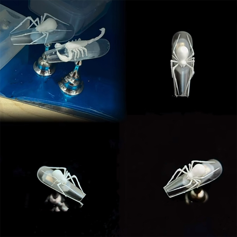 3D Spider Scorpion Siliconen N - Nail Art Stamping Kit recensie en prijs