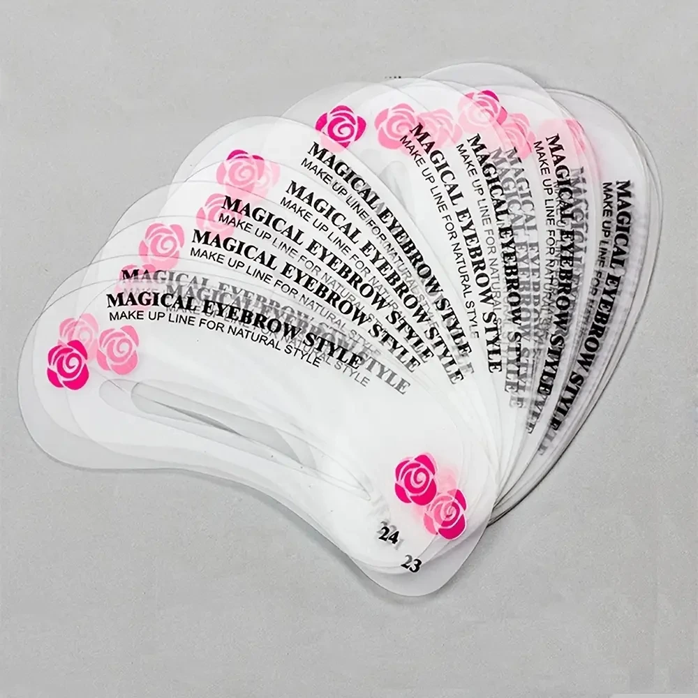 24-stijlen wenkbrauwsjablonen  - Beauty Makeup Tools Set recensie en prijs