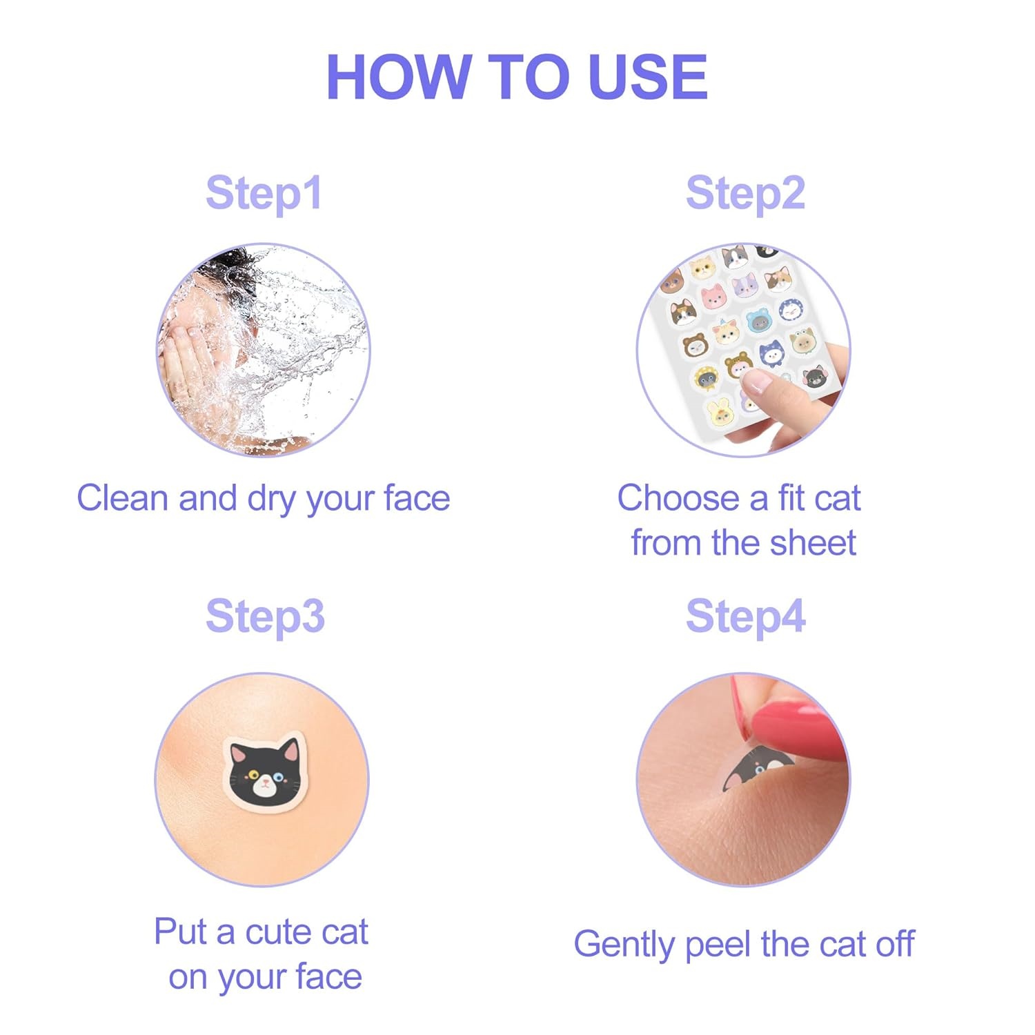 600 stuks cartoon kattenacne-p - Pressed Powder Foundation recensie en prijs