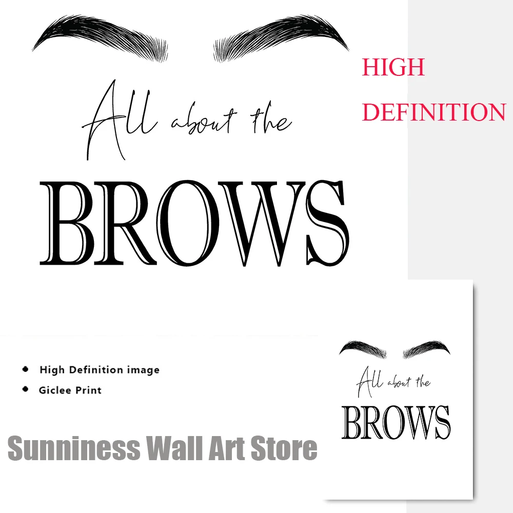 Mode Make-Up Canvas Print Wenk - Beauty Of Makeup Quotes recensie en prijs