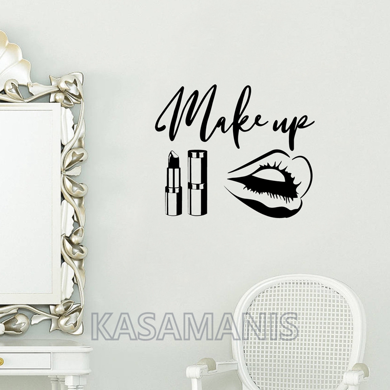 Make-Up Quote Wall Art Decals  - Beauty Of Makeup Quotes recensie en prijs