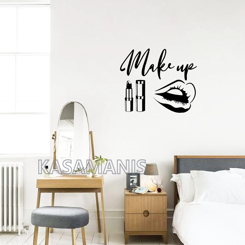 Make-Up Quote Wall Art Decals  - Beauty Of Makeup Quotes recensie en prijs