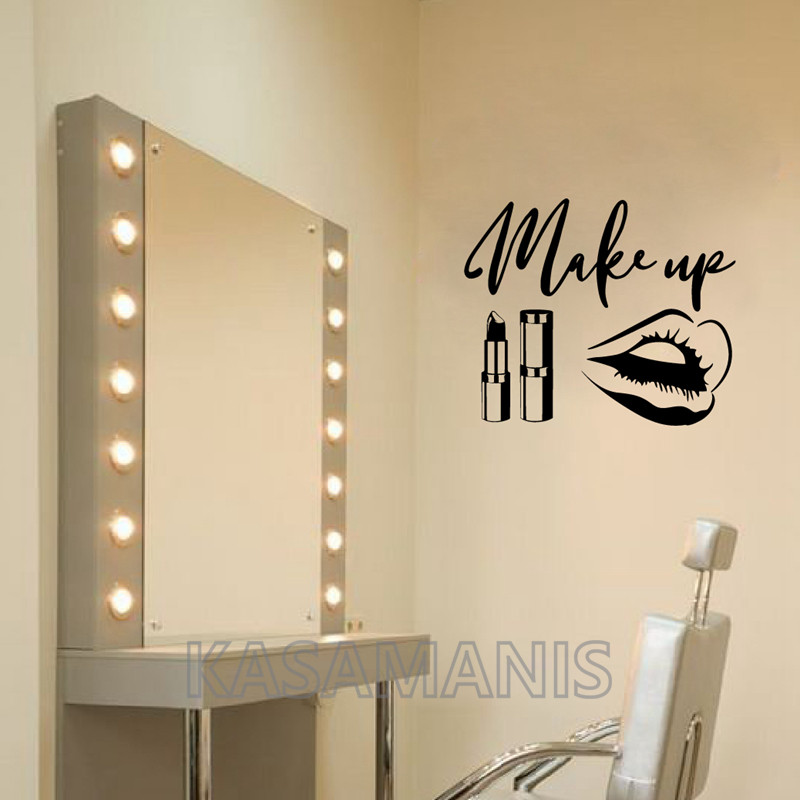 Make-Up Quote Wall Art Decals  - Beauty Of Makeup Quotes recensie en prijs