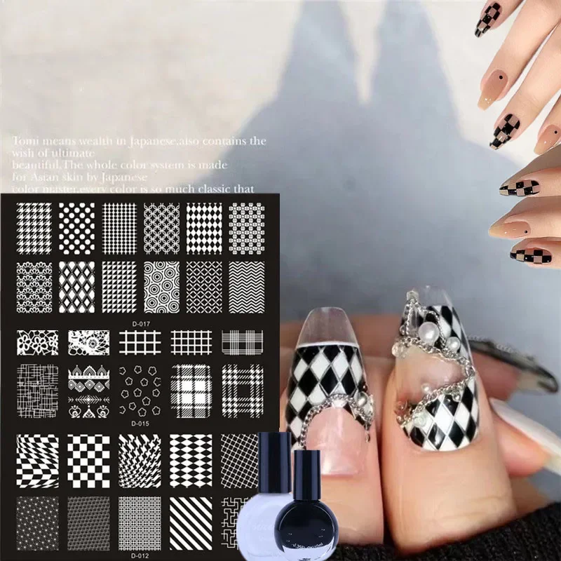 1Pc Nail Stempelen Platen Set  - Nail Art Stamping Kit recensie en prijs