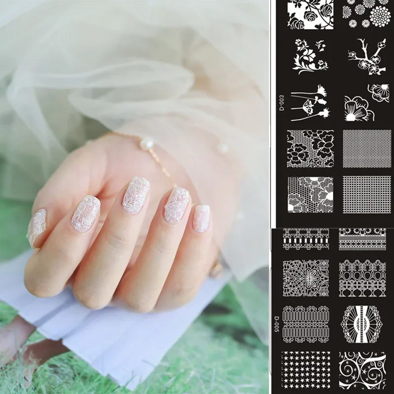 1Pc Nail Stempelen Platen Set  - Nail Art Stamping Kit recensie en prijs