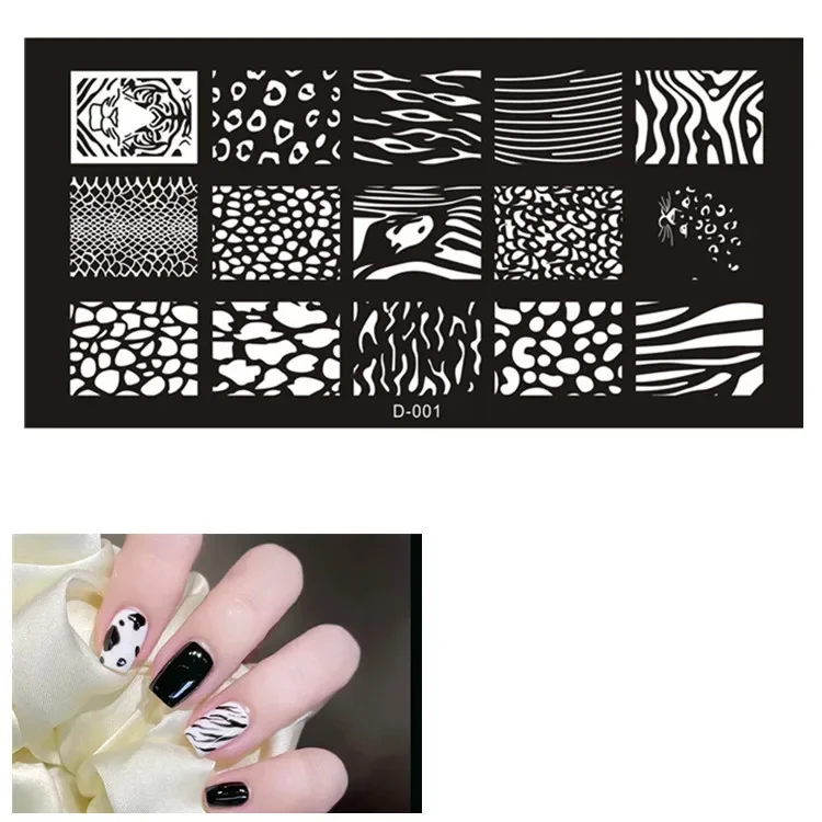 1Pc Nail Stempelen Platen Set  - Nail Art Stamping Kit recensie en prijs